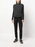 padded ribbed gilet